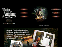 Tablet Screenshot of passionforangling.info